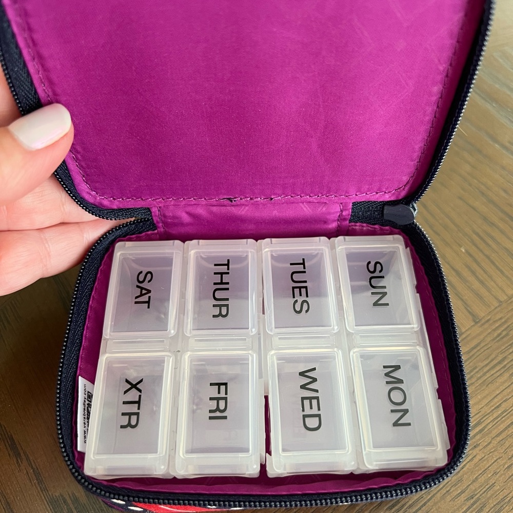 Vera Bradley Pill Organizer